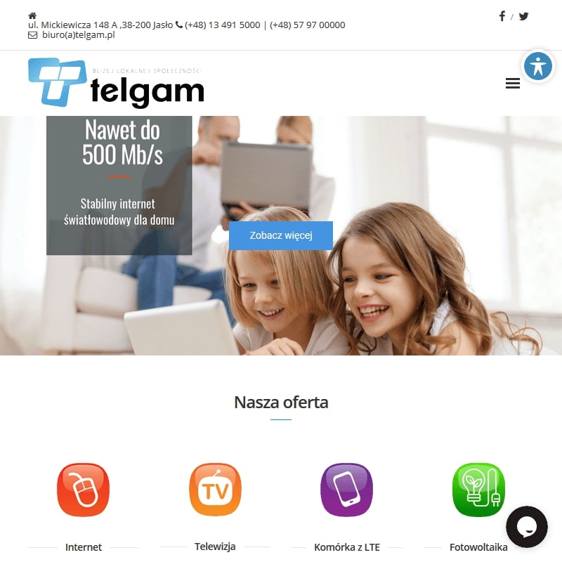 Internet światłowodowy dla firm w Przemyślu