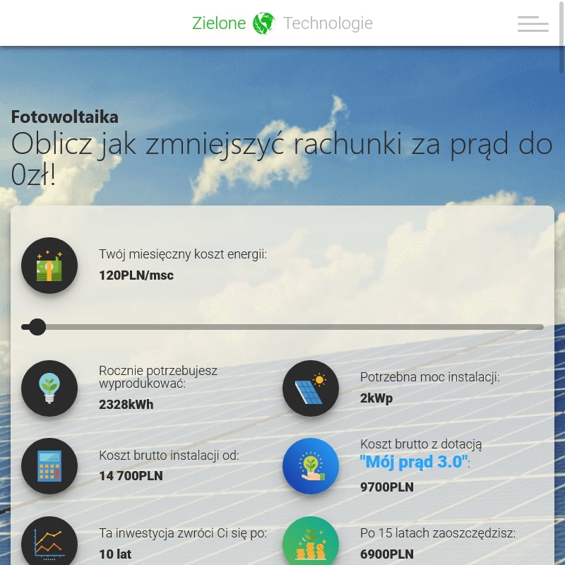 Montaz paneli fotowoltaicznych do blachy trapezowej w Zielonej Górze